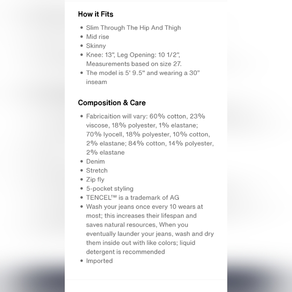 Levi's 711 Skinny Hypersoft Dark Wash Jeans - Picture 5 of 8